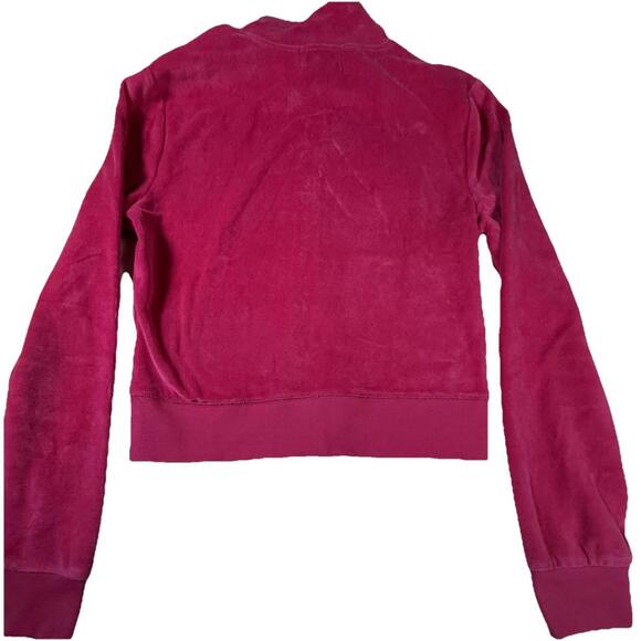Juicy Couture Woman’s Sport Pink Classic Velour Jacket Small NWT List Was $109 - Picture 6 of 7